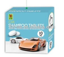 UK DESIGN CAR SHAMPOO TABLETS 10PK